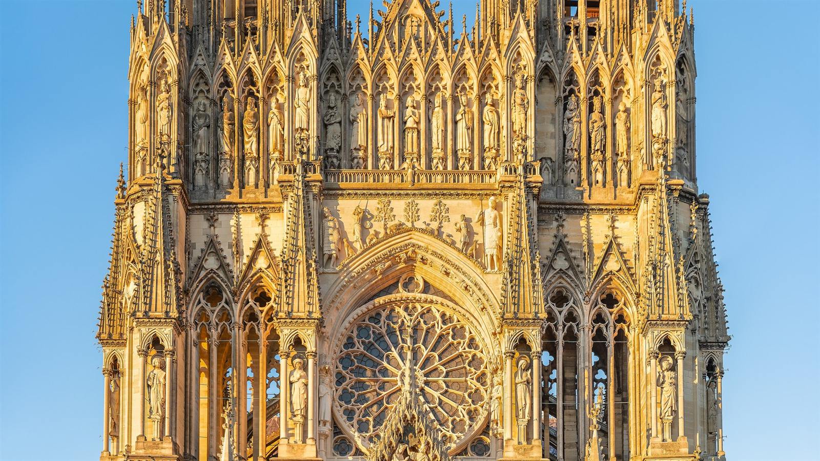 La cathédrale et le centre de Reims, idée de week-end de trois jours depuis Paris