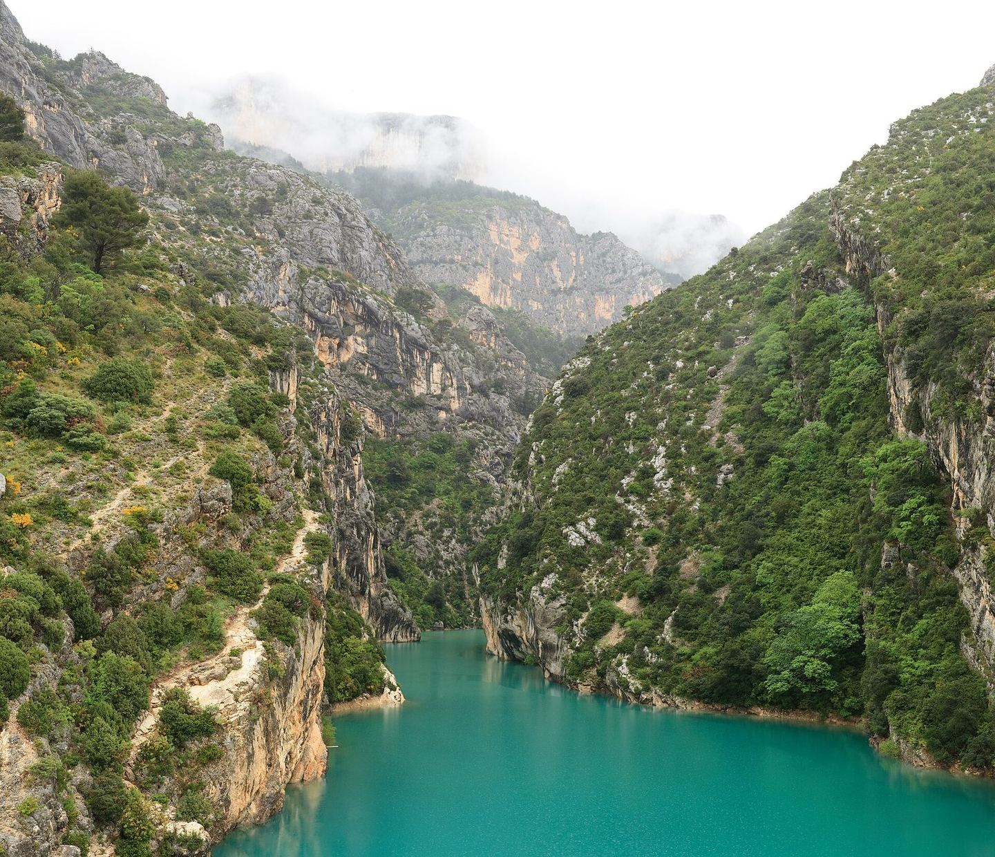 Paysage de Gorges du Verdon
