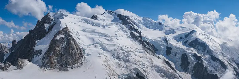 Vue de Chamonix