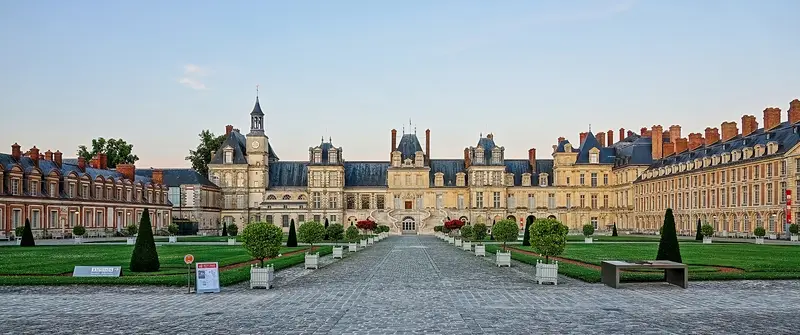 Vue de Fontainebleau