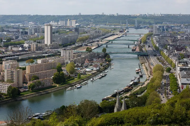 Vue de Rouen